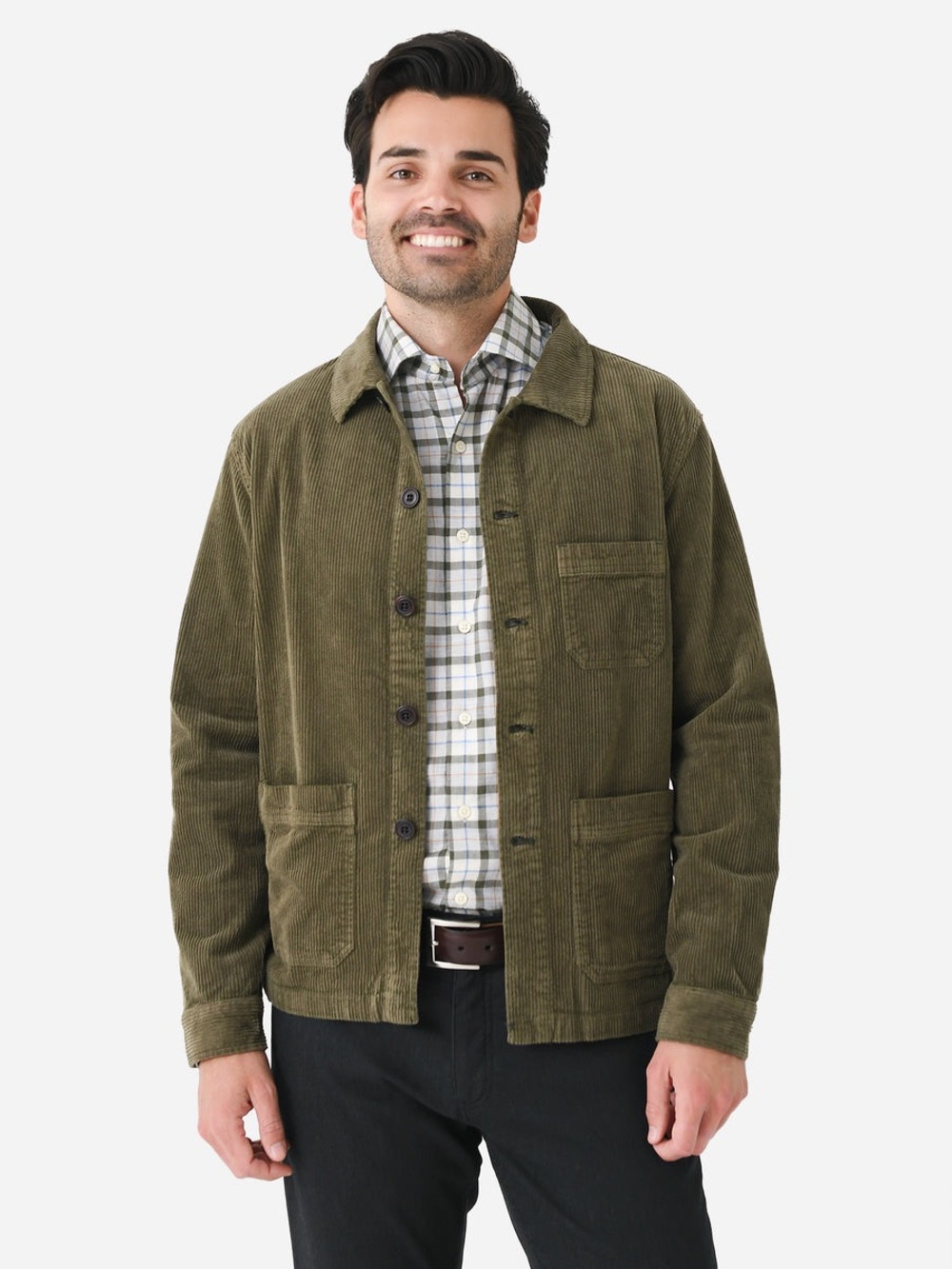 Crown Men's Corduroy Chore Coat